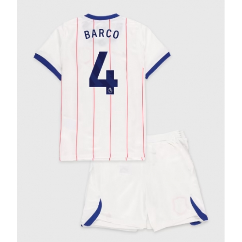 Chelsea Valentin Barco #4 Maglia Gara Terza Repliche 2026-27 Bambino Maniche Corte Chelsea Valentin Barco #4 Maglia Gara Terza Repliche 2026-27 Bambino Maniche Corte